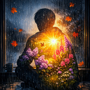 Обложка — А на улице капает дождь